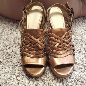 Enzo Angiolini Braided Wedges